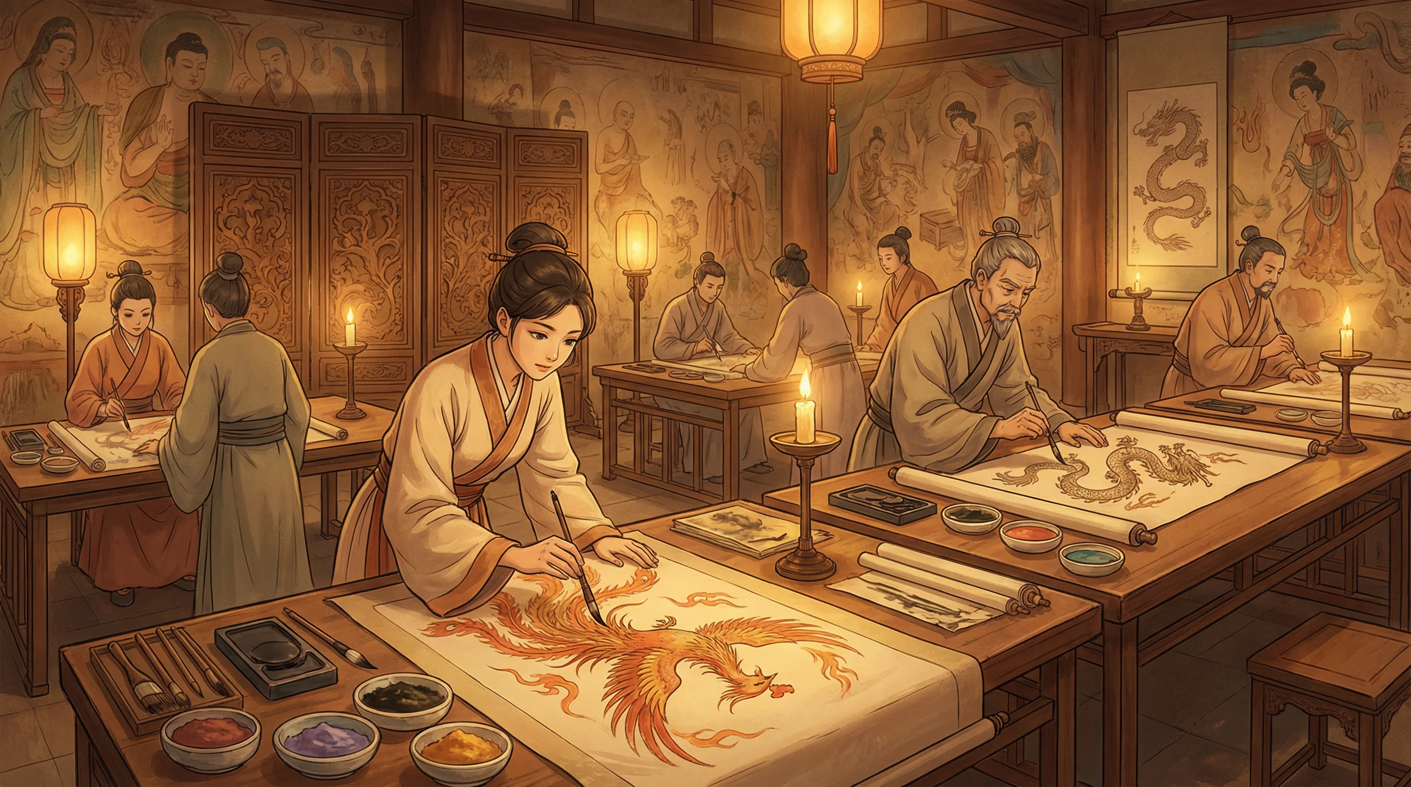画师入驻 - 伦理在线 国风动漫画师
